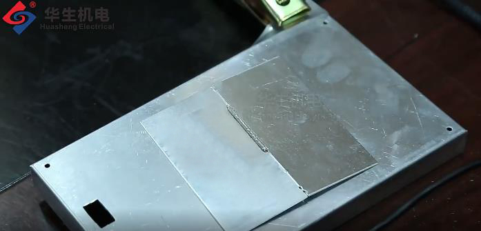0.5mm铝板平面焊接
