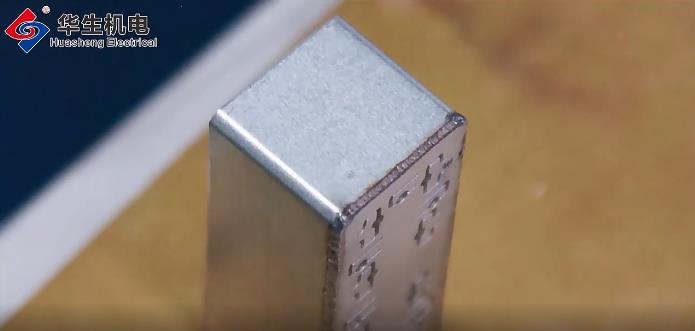0.5mm铝合金腔体与盖板激光焊接效果展示